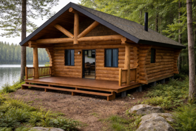 MILLED LOG CABINS